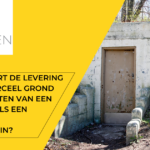 Kwalificeert de levering van een perceel grond met restanten van een oud pand als een btw-belast bouwterrein?