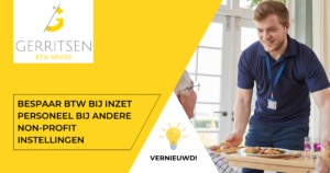 Bespaar btw bij inzet personeel bij andere non-profit instellingen